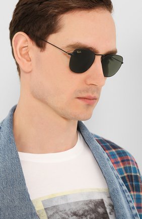 Женские солнцезащитные очки RAY-BAN черного цвета по цене 10700 руб., арт. 3857-919931 | Фото 3 Женские солнцезащитные очки RAY-BAN черного цвета, арт. 3857-919931 | Фото 3