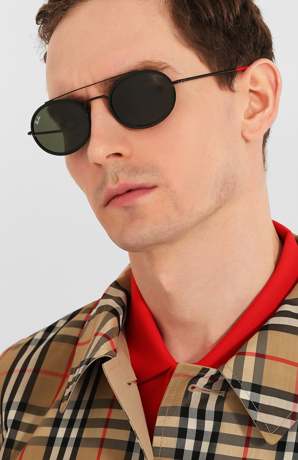 Женские солнцезащитные очки RAY-BAN черного цвета по цене 15100 руб., арт. 3847M-F02831 | Фото 3 Женские солнцезащитные очки RAY-BAN черного цвета, арт. 3847M-F02831 | Фото 3