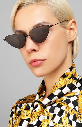 Мужские солнцезащитные очки BALENCIAGA черного цвета по цене 20500 руб., арт. BB0086S 001 | Фото 2 Мужские солнцезащитные очки BALENCIAGA черного цвета, арт. BB0086S 001 | Фото 2