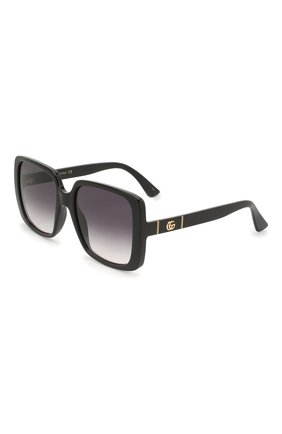 Женские солнцезащитные очки GUCCI черного цвета по цене 20500 руб., арт. GG0632S 001 | Фото 1 Женские солнцезащитные очки GUCCI черного цвета, арт. GG0632S 001 | Фото 1