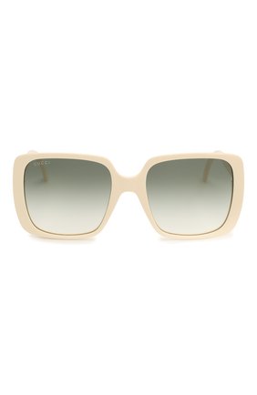 Женские солнцезащитные очки GUCCI белого цвета по цене 15600 руб., арт. GG0632S 004 | Фото 3 Женские солнцезащитные очки GUCCI белого цвета, арт. GG0632S 004 | Фото 3
