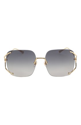 Женские солнцезащитные очки GUCCI темно-синего цвета по цене 28800 руб., арт. GG0646S 001 | Фото 3 Женские солнцезащитные очки GUCCI темно-синего цвета, арт. GG0646S 001 | Фото 3 (Тип очков: С/з; Очки форма: Квадратные; Оптика Гендер: оптика-женское)
