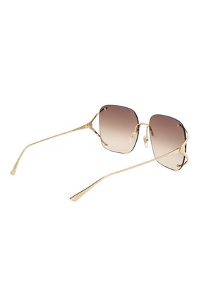 Женские солнцезащитные очки GUCCI коричневого цвета по цене 28800 руб., арт. GG0646S 002 | Фото 4 Женские солнцезащитные очки GUCCI коричневого цвета, арт. GG0646S 002 | Фото 4