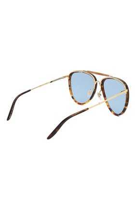 Женские солнцезащитные очки GUCCI коричневого цвета по цене 25500 руб., арт. GG0672S 004 | Фото 5 Женские солнцезащитные очки GUCCI коричневого цвета, арт. GG0672S 004 | Фото 5