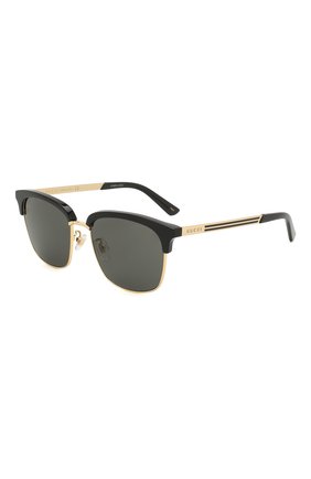 Женские солнцезащитные очки GUCCI черного цвета по цене 29500 руб., арт. GG0697S 001 | Фото 1 Женские солнцезащитные очки GUCCI черного цвета, арт. GG0697S 001 | Фото 1