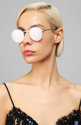 Мужские солнцезащитные очки SAINT LAURENT лилового цвета по цене 27200 руб., арт. SL 250 SLIM 007 51 | Фото 2 Мужские солнцезащитные очки SAINT LAURENT лилового цвета, арт. SL 250 SLIM 007 51 | Фото 2