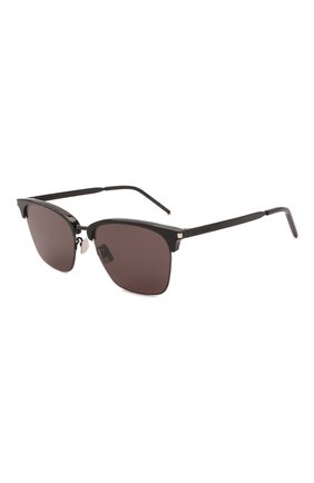 Мужские солнцезащитные очки SAINT LAURENT черного цвета по цене 24100 руб., арт. SL 340 001 | Фото 1 Мужские солнцезащитные очки SAINT LAURENT черного цвета, арт. SL 340 001 | Фото 1
