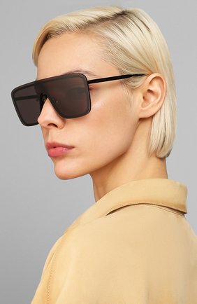 Мужские солнцезащитные очки SAINT LAURENT черного цвета по цене 34500 руб., арт. SL 364 002 | Фото 2 Мужские солнцезащитные очки SAINT LAURENT черного цвета, арт. SL 364 002 | Фото 2