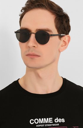 Женские солнцезащитные очки MYKITA черного цвета по цене 33450 руб., арт. CARL0/INDIG0/0RANGE | Фото 3 Женские солнцезащитные очки MYKITA черного цвета, арт. CARL0/INDIG0/0RANGE | Фото 3