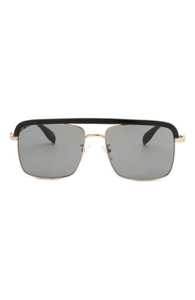 Женские солнцезащитные очки ALEXANDER MCQUEEN черного цвета по цене 29600 руб., арт. AM0258S 001 | Фото 4 Женские солнцезащитные очки ALEXANDER MCQUEEN черного цвета, арт. AM0258S 001 | Фото 4