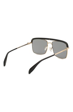 Женские солнцезащитные очки ALEXANDER MCQUEEN черного цвета по цене 29600 руб., арт. AM0258S 001 | Фото 5 Женские солнцезащитные очки ALEXANDER MCQUEEN черного цвета, арт. AM0258S 001 | Фото 5
