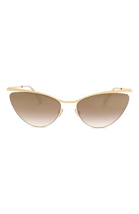 Женские солнцезащитные очки MYKITA золотого цвета по цене 33450 руб., арт. MIZUH0/GL0SSYG0LD | Фото 3 Женские солнцезащитные очки MYKITA золотого цвета, арт. MIZUH0/GL0SSYG0LD | Фото 3