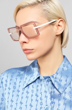 Мужские солнцезащитные очки KENZO светло-коричневого цвета по цене 13700 руб., арт. KZ40049U 73C | Фото 2 Мужские солнцезащитные очки KENZO светло-коричневого цвета, арт. KZ40049U 73C | Фото 2