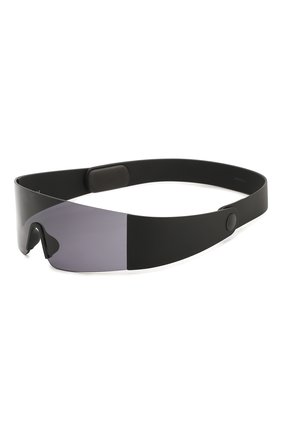 Женские солнцезащитные очки KENZO черного цвета, арт. KZ40064I 01A | Фото 1 (Тип очков: С/з; Очки форма: Маска; Оптика Гендер: оптика-унисекс)