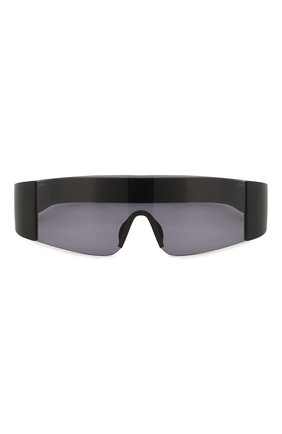 Женские солнцезащитные очки KENZO черного цвета, арт. KZ40064I 01A | Фото 4 (Тип очков: С/з; Очки форма: Маска; Оптика Гендер: оптика-унисекс)