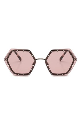 Женские солнцезащитные очки VALENTINO розового цвета по цене 23000 руб., арт. 2035-303984 | Фото 3 Женские солнцезащитные очки VALENTINO розового цвета, арт. 2035-303984 | Фото 3