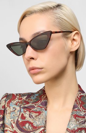 Мужские солнцезащитные очки GUCCI коричневого цвета по цене 34250 руб., арт. GG0708S 003 | Фото 2 Мужские солнцезащитные очки GUCCI коричневого цвета, арт. GG0708S 003 | Фото 2