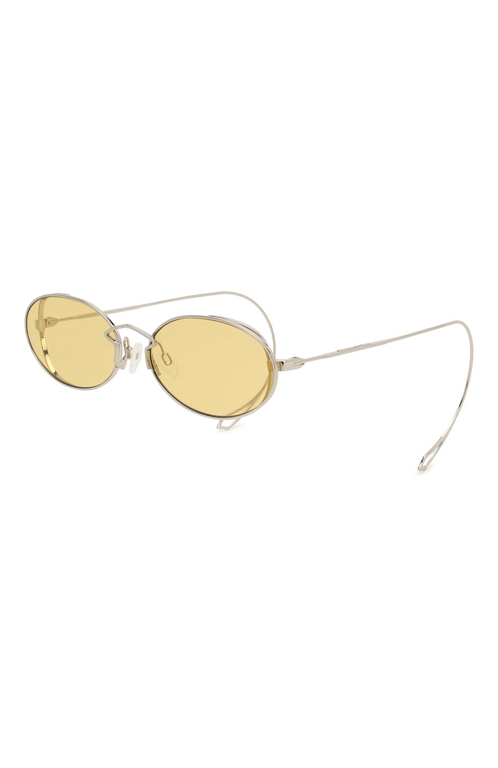 Женские солнцезащитные очки MCQ SWALLOW желтого цвета, арт. MQ0272SA 002 | Фото 3 (Региональные ограничения белый список (Axapta Mercury): RU; Тип очков: С/з; Оптика Гендер: оптика-женское; Очки форма: Овальные)