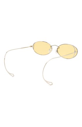 Женские солнцезащитные очки MCQ SWALLOW желтого цвета, арт. MQ0272SA 002 | Фото 5 (Региональные ограничения белый список (Axapta Mercury): RU; Тип очков: С/з; Оптика Гендер: оптика-женское; Очки форма: Овальные)