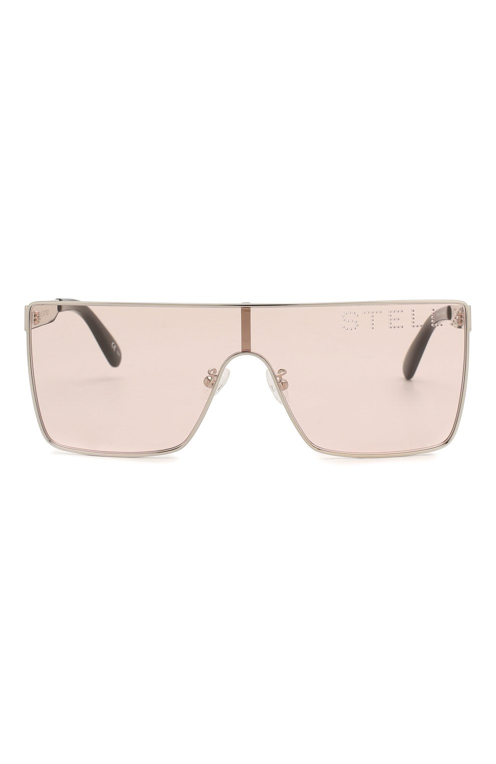 Женские солнцезащитные очки STELLA MCCARTNEY розового цвета, арт. SC0236S 003 | Фото 3 (Тип очков: С/з; Очки форма: Маска, D-форма; Оптика Гендер: оптика-женское)