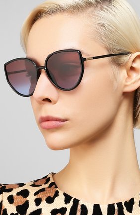 Женские солнцезащитные очки DIOR черного цвета по цене 27200 руб., арт. S0STELLAIRE4 807 | Фото 2 Женские солнцезащитные очки DIOR черного цвета, арт. S0STELLAIRE4 807 | Фото 2