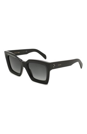 Женские солнцезащитные очки CELINE EYEWEAR черного цвета по цене 31150 руб., арт. CL40130I 01B | Фото 1 Женские солнцезащитные очки CELINE EYEWEAR черного цвета, арт. CL40130I 01B | Фото 1