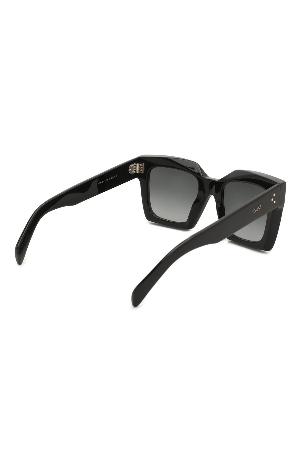 Женские солнцезащитные очки CELINE EYEWEAR черного цвета по цене 31150 руб., арт. CL40130I 01B | Фото 4 Женские солнцезащитные очки CELINE EYEWEAR черного цвета, арт. CL40130I 01B | Фото 4