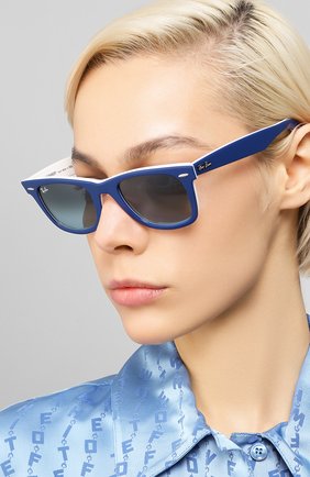 Женские солнцезащитные очки RAY-BAN синего цвета по цене 0 руб., арт. 2140-12993M | Фото 2 Женские солнцезащитные очки RAY-BAN синего цвета, арт. 2140-12993M | Фото 2 (Кросс-КТ: С/з-унисекс; Региональные ограничения белый список (Axapta Mercury): RU; Тип очков: С/з; Оптика Гендер: оптика-унисекс; Очки форма: Прямоугольные)