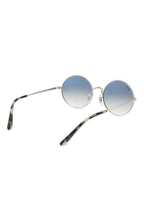 Женские солнцезащитные очки RAY-BAN голубого цвета по цене 11400 руб., арт. 1970-91493F | Фото 5 Женские солнцезащитные очки RAY-BAN голубого цвета, арт. 1970-91493F | Фото 5