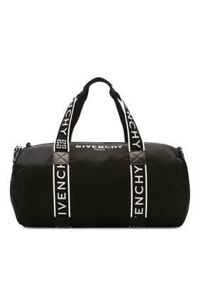 Мужская текстильная спортивная сумка GIVENCHY черного цвета по цене 86250 руб., арт. BK506PK0B5 | Фото 1 Мужская текстильная спортивная сумка GIVENCHY черного цвета, арт. BK506PK0B5 | Фото 1 (Ремень/цепочка: На ремешке)