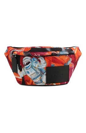 Мужская текстильная поясная сумка VALENTINO разноцветного цвета, арт. TY2B0904/EUG | Фото 1 (Материал: Текстиль; Размер: medium; Случай: Повседневный)