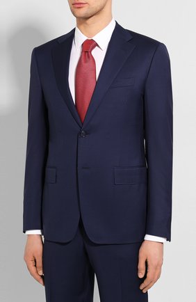 Мужской шерстяной костюм CORNELIANI синего цвета по цене 110000 руб., арт. 857315-0117294/92 Q1 | Фото 2 Мужской шерстяной костюм CORNELIANI синего цвета, арт. 857315-0117294/92 Q1 | Фото 2