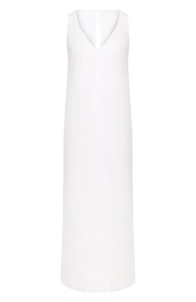 Женское льняное платье 120% LINO белого цвета по цене 23050 руб., арт. R0W4796/B317/000 | Фото 1 Женское льняное платье 120% LINO белого цвета, арт. R0W4796/B317/000 | Фото 1