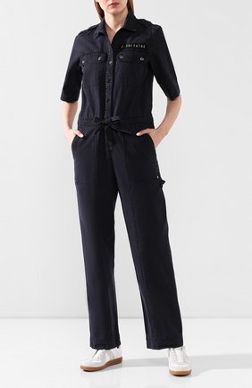Женский джинсовый комбинезон ZADIG&VOLTAIRE черного цвета по цене 32850 руб., арт. SJC08801F | Фото 2 Женский джинсовый комбинезон ZADIG&VOLTAIRE черного цвета, арт. SJC08801F | Фото 2