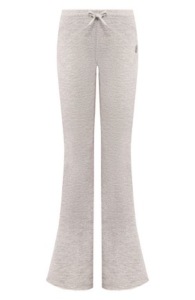 Женские хлопковые брюки FILLES A PAPA серого цвета по цене 12300 руб., арт. DAN L FLEECE | Фото 1 Женские хлопковые брюки FILLES A PAPA серого цвета, арт. DAN L FLEECE | Фото 1