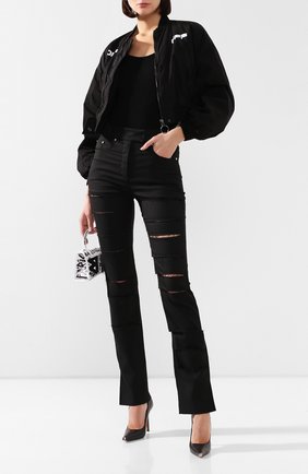 Женские брюки FILLES A PAPA черного цвета по цене 36550 руб., арт. JAY L TAIL0RING | Фото 2 Женские брюки FILLES A PAPA черного цвета, арт. JAY L TAIL0RING | Фото 2