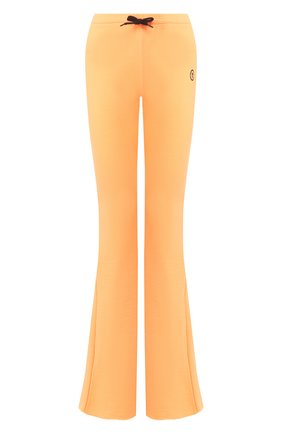 Женские хлопковые брюки FILLES A PAPA оранжевого цвета по цене 12300 руб., арт. DAN L FLEECE/NE0N | Фото 1 Женские хлопковые брюки FILLES A PAPA оранжевого цвета, арт. DAN L FLEECE/NE0N | Фото 1