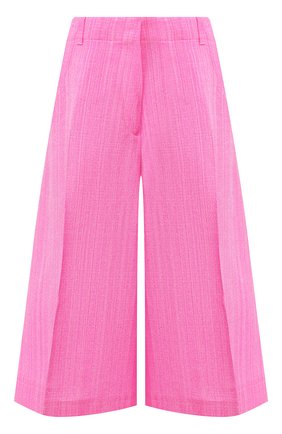 Женские кюлоты из смеси вискозы и шелка JACQUEMUS розового цвета по цене 49950 руб., арт. 201PA02/08450 | Фото 1 Женские кюлоты из смеси вискозы и шелка JACQUEMUS розового цвета, арт. 201PA02/08450 | Фото 1