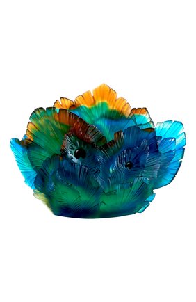 Ваза fleur de paon medium DAUM разноцветного цвета по цене 657500 руб., арт. 05693 | Фото 2 Ваза fleur de paon medium DAUM разноцветного цвета, арт. 05693 | Фото 2