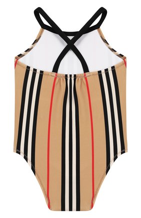 Детского слитный купальник BURBERRY бежевого цвета по цене 17650 руб., арт. 8026376 | Фото 2 Детского слитный купальник BURBERRY бежевого цвета, арт. 8026376 | Фото 2 (Кросс-КТ НВ: Купальники; Ростовка одежда: 12 мес | 80 см, 18 мес | 86 см, 24 мес | 92 см)