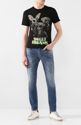 Мужская хлопковая футболка DOM REBEL черного цвета по цене 7970 руб., арт. CLIQUE/REGULAR T-SHIRT | Фото 2 Мужская хлопковая футболка DOM REBEL черного цвета, арт. CLIQUE/REGULAR T-SHIRT | Фото 2