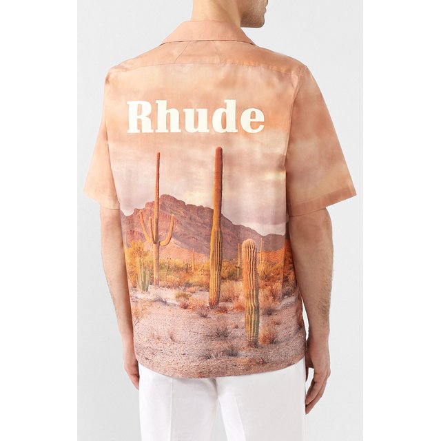 Хлопковая рубашка Rhude 11015329
