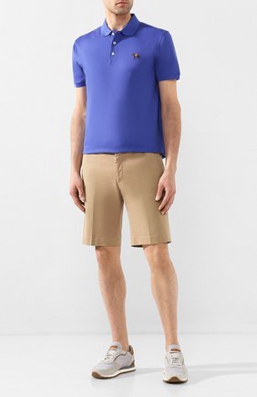 Мужские хлопковые шорты RALPH LAUREN бежевого цвета по цене 28000 руб., арт. 790800040 | Фото 2 Мужские хлопковые шорты RALPH LAUREN бежевого цвета, арт. 790800040 | Фото 2