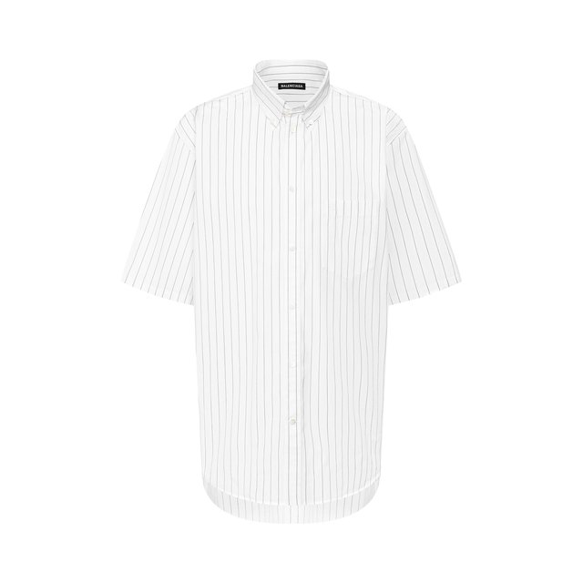 Хлопковая рубашка Balenciaga 11015413