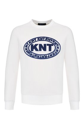 Мужской хлопковый свитшот KNT белого цвета по цене 76800 руб., арт. UMM0036K06S82 | Фото 1 Мужской хлопковый свитшот KNT белого цвета, арт. UMM0036K06S82 | Фото 1 (Рукава: Длинные; Материал внешний: Хлопок; Длина (для топов): Стандартные; Мужское Кросс-КТ: свитшот-одежда; Принт: С принтом; Региональные ограничения белый список (Axapta Mercury): RU)