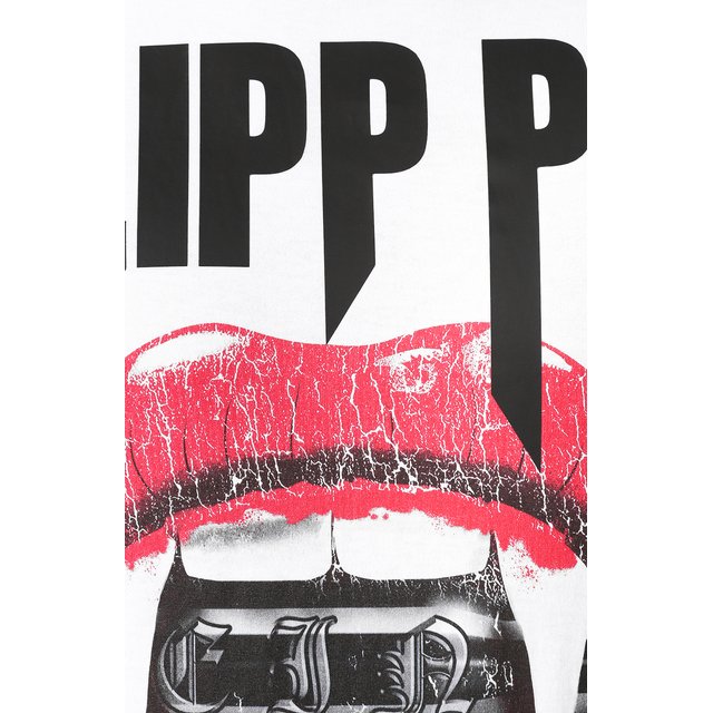 Хлопковая футболка PHILIPP PLEIN 11015611