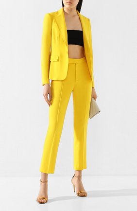 Женский шерстяной жакет RALPH LAUREN желтого цвета по цене 172500 руб., арт. 290803807 | Фото 2 Женский шерстяной жакет RALPH LAUREN желтого цвета, арт. 290803807 | Фото 2
