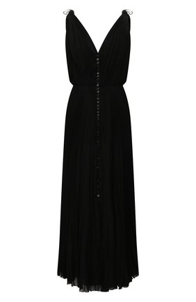 Женское платье-макси CHLOÉ черного цвета по цене 448000 руб., арт. CHC20UR055021 | Фото 1 Женское платье-макси CHLOÉ черного цвета, арт. CHC20UR055021 | Фото 1 (Материал внешний: Синтетический материал; Рукава: Без рукавов; Случай: Коктейльный; Длина Ж (юбки, платья, шорты): Макси; Женское Кросс-КТ: Платье-одежда)
