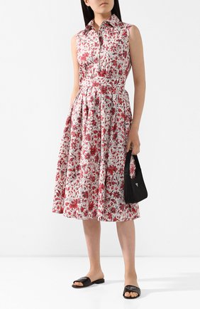 Женские кожаные шлепанцы PRADA черного цвета по цене 35000 руб., арт. 1XX556-248-F0002-10 | Фото 2 Женские кожаные шлепанцы PRADA черного цвета, арт. 1XX556-248-F0002-10 | Фото 2