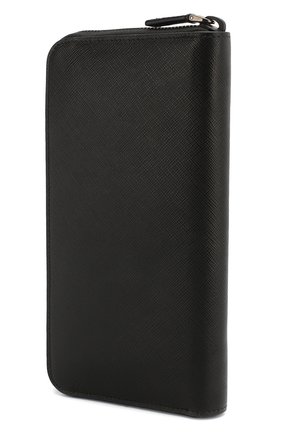 Мужской кожаное портмоне PRADA черного цвета по цене 62000 руб., арт. 2ML317-QME-F0002 | Фото 2 Мужской кожаное портмоне PRADA черного цвета, арт. 2ML317-QME-F0002 | Фото 2